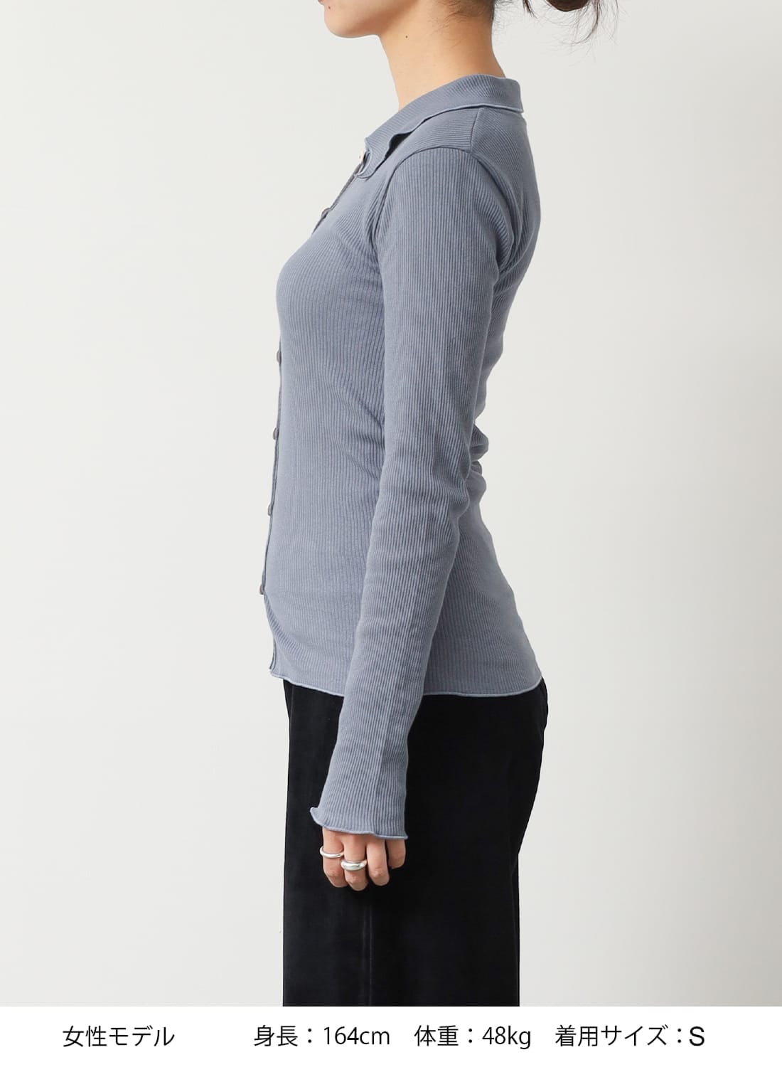 Baserange(ベースレンジ)/ISO SHIRT(イソ シャツ)/リブシャツ