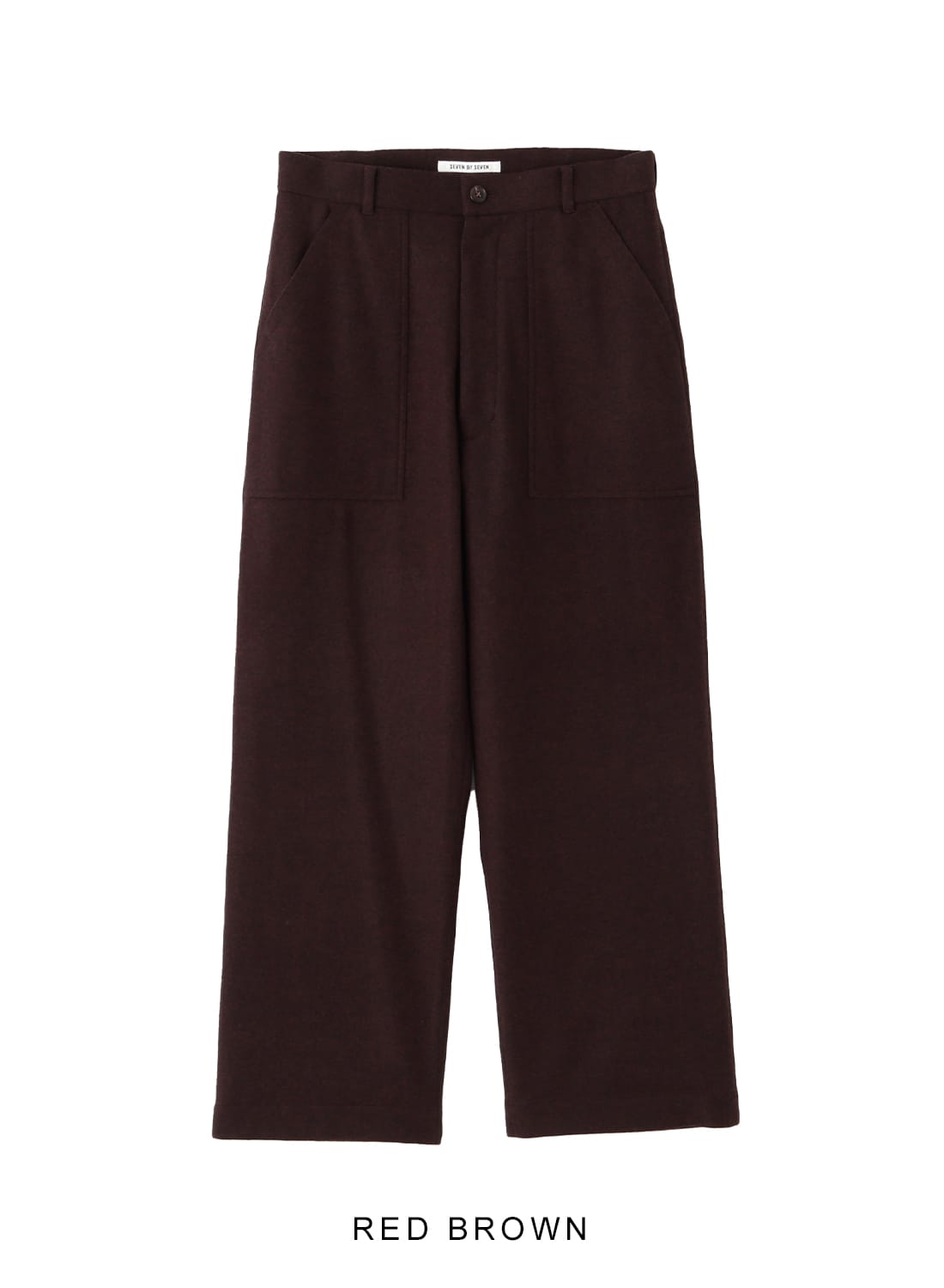 SEVEN BY SEVEN（セブンバイセブン）FATIGUE PANTS ‐Powder melton