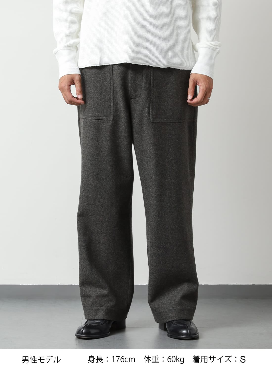 SEVEN BY SEVEN（セブンバイセブン）FATIGUE PANTS ‐Powder melton