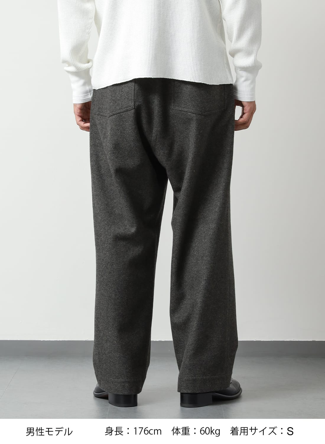 SEVEN BY SEVEN（セブンバイセブン）FATIGUE PANTS ‐Powder melton