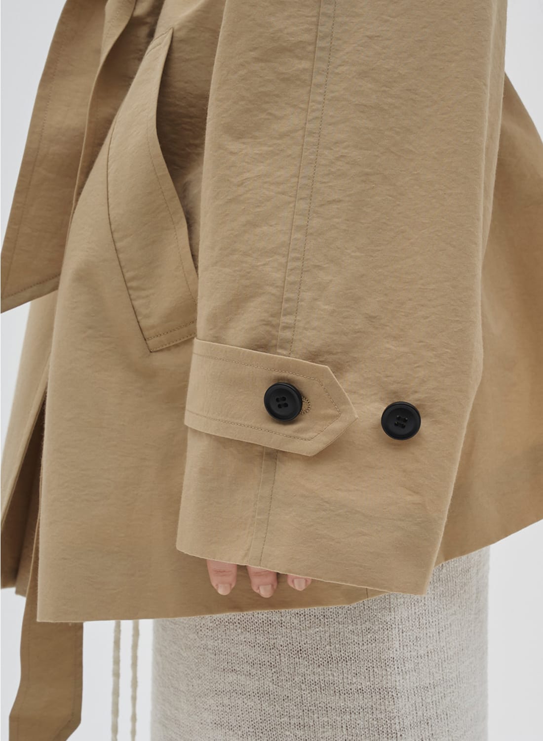 TODAYFUL(トゥデイフル)/Spring Short Trench(スプリングショート