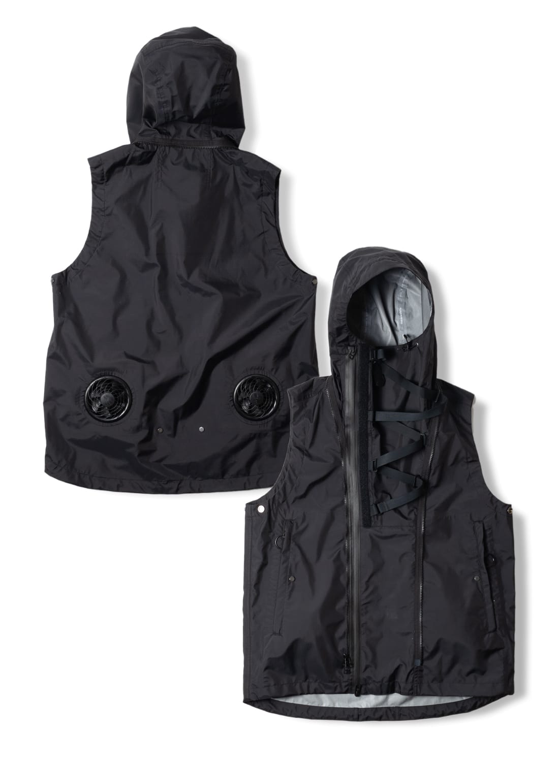meanswhile(ミーンズワイル)Air Circulation System Rain Jacket(エア  