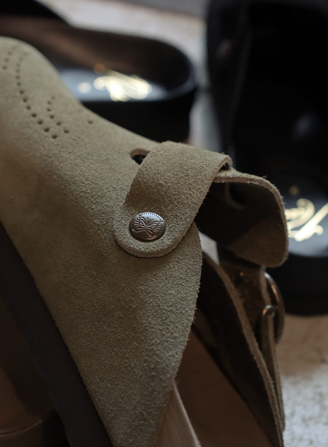 NEEDLES(ニードルズ)Clog Sandal - Suede Lthr(クロッグサンダル 