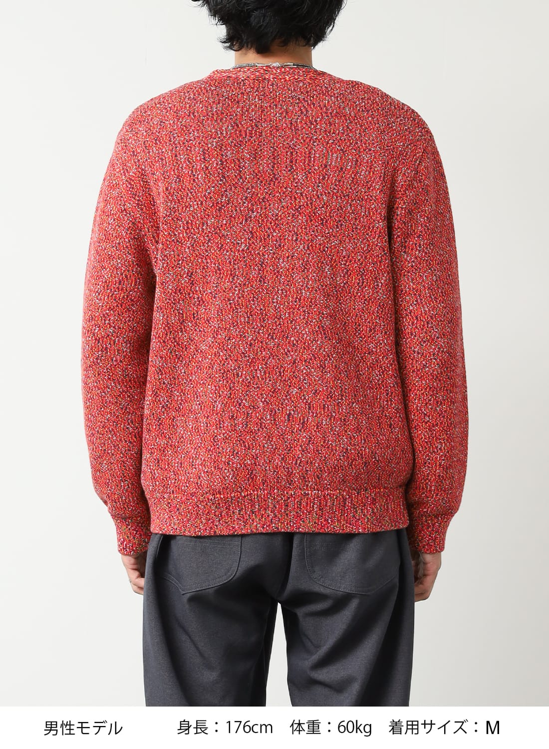 COOHEM（コーヘン）FLECKED COTTON KNIT C/D（フレックド コットン