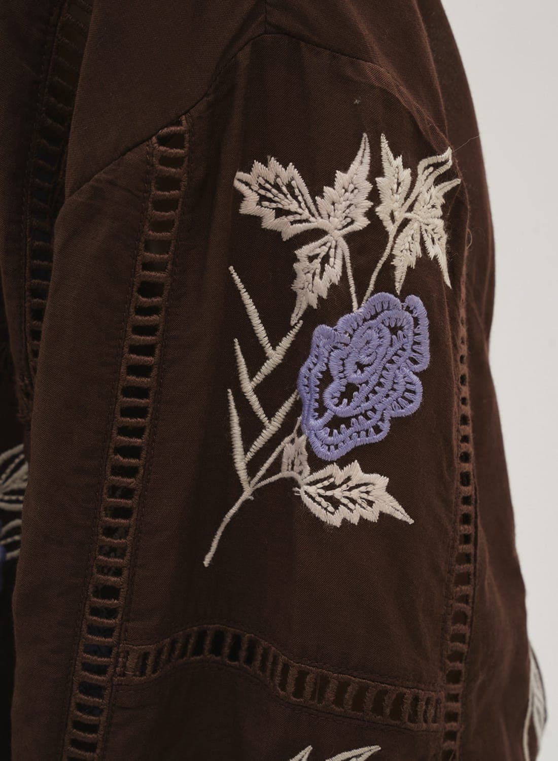 TODAYFUL(トゥデイフル)/Embroidery Patchwork Shirts(エンブロイ