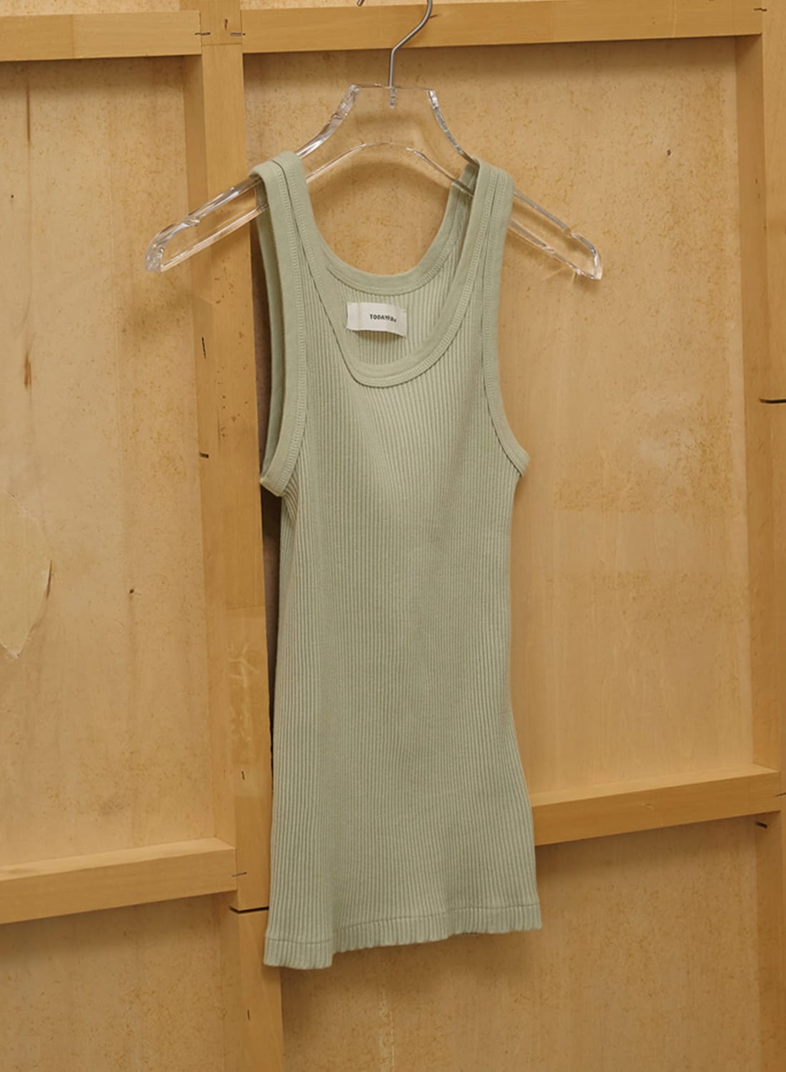 TODAYFUL(トゥデイフル)/Seamless Rib Tanktop(シームレスリブタンク