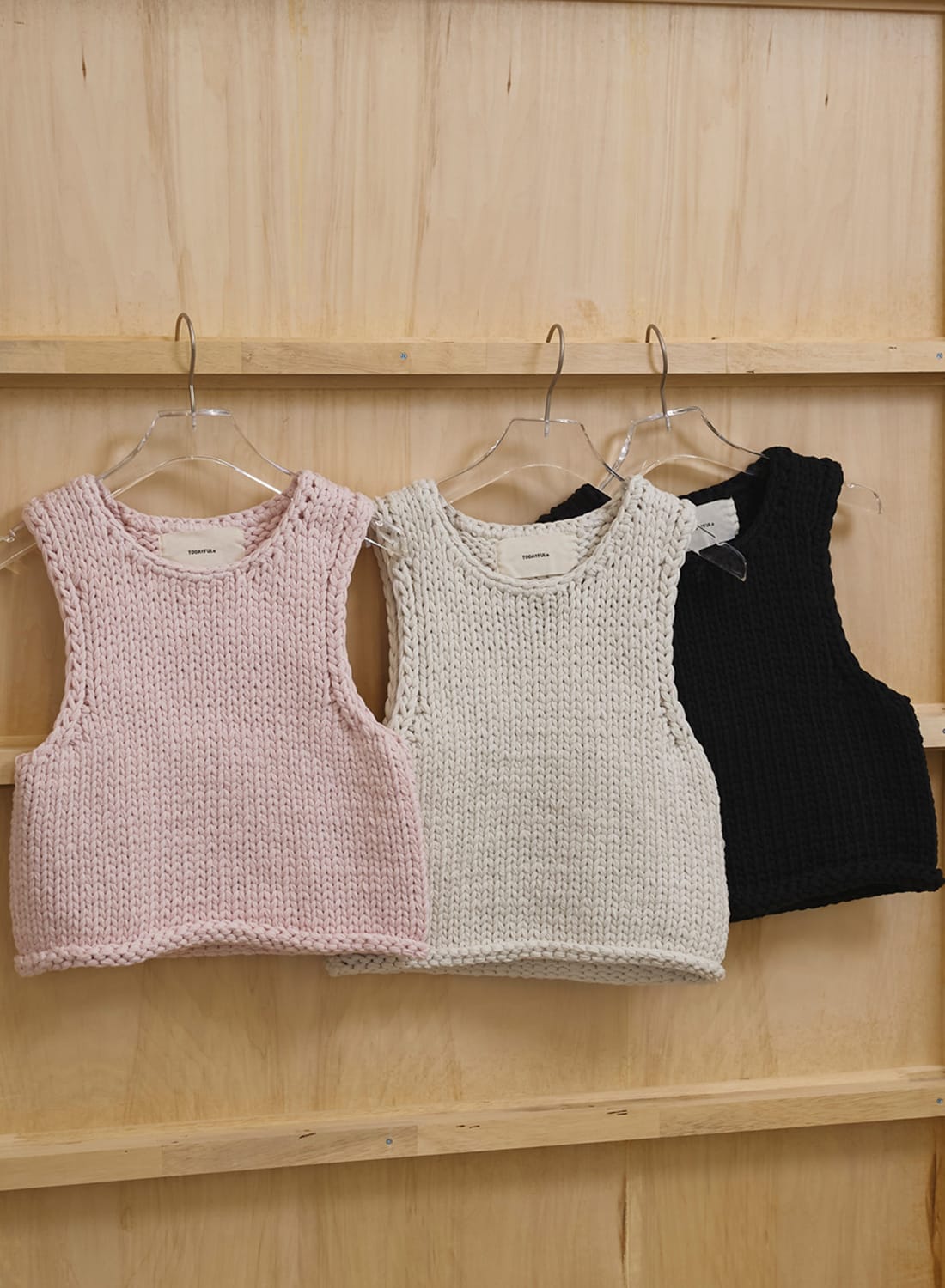 TODAYFUL(トゥデイフル)/Hand Knit Vest(ハンドニットベスト)/2026春夏