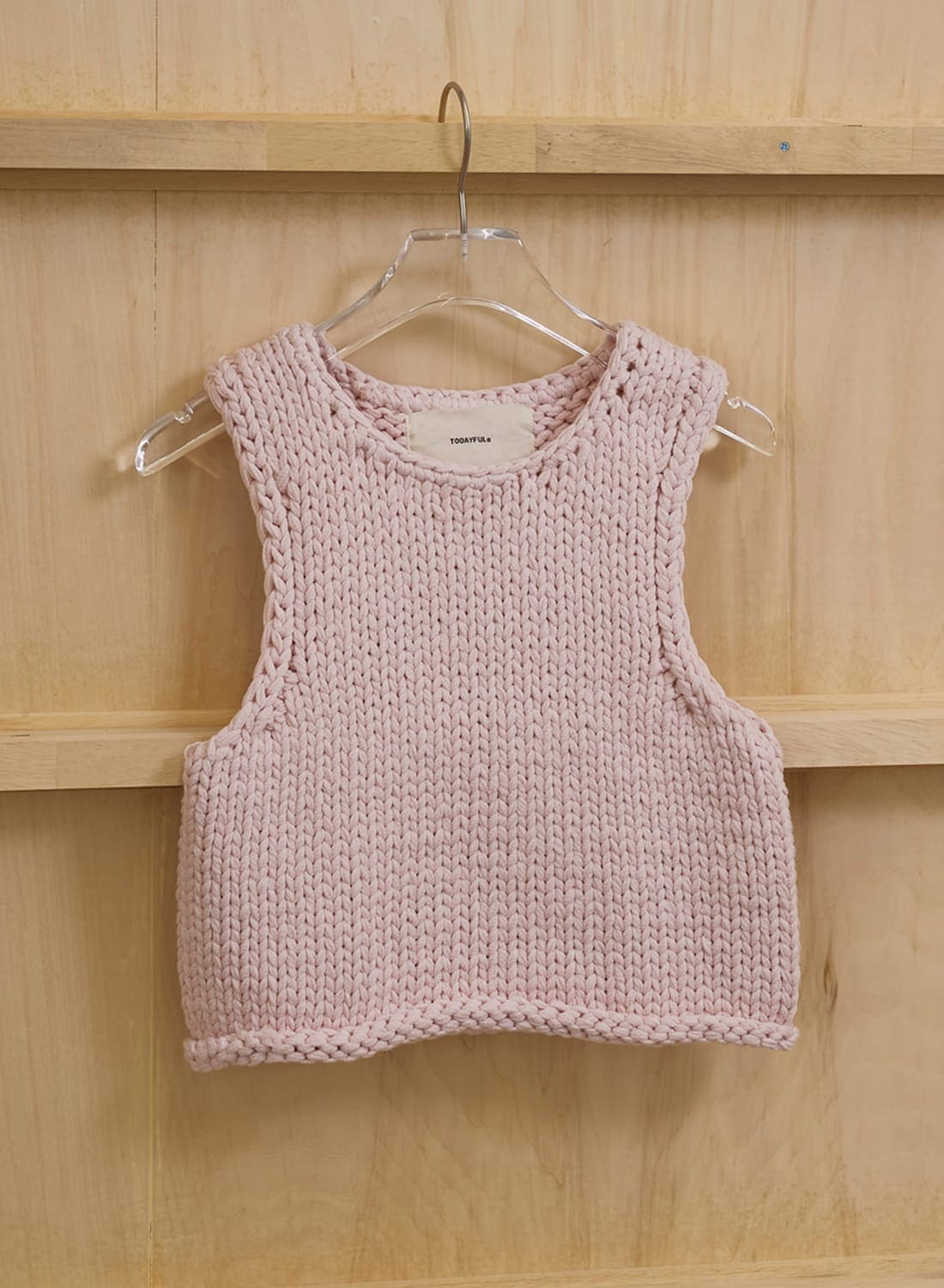 TODAYFUL(トゥデイフル)/Hand Knit Vest(ハンドニットベスト)/2026春夏