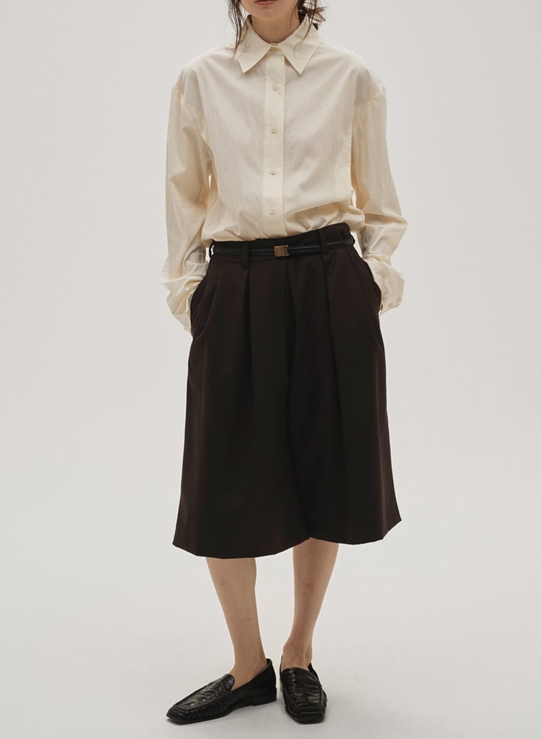 TODAYFUL(トゥデイフル)/Twill Bermuda Pants(ツイルバミューダパンツ
