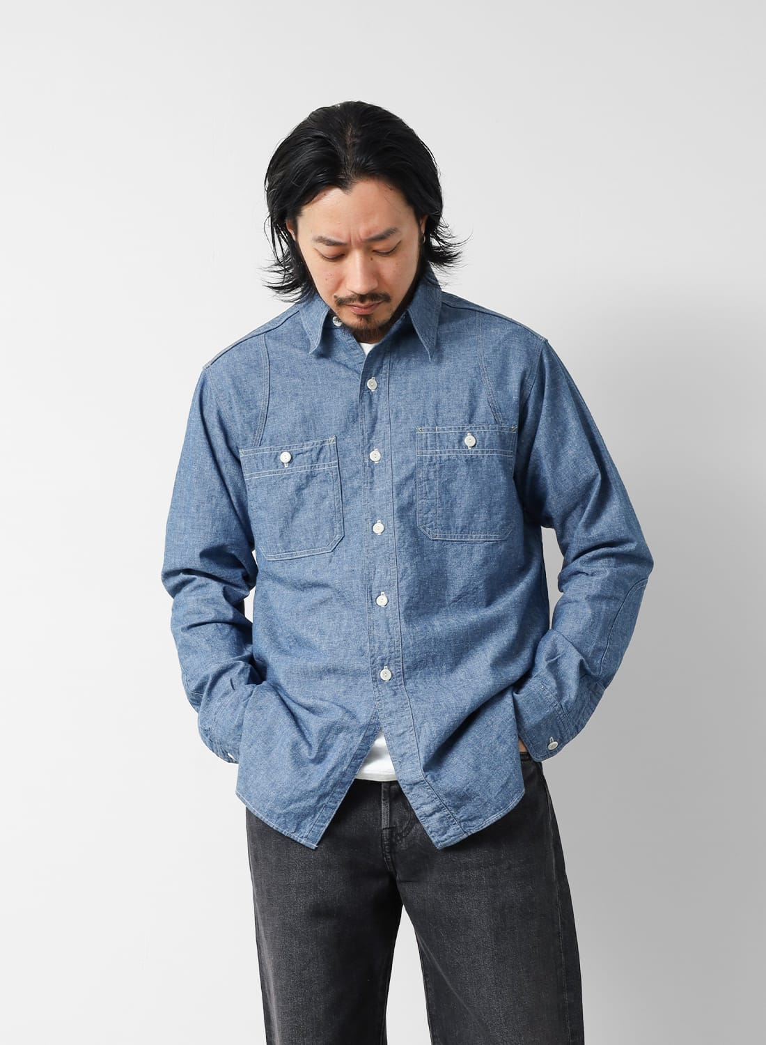 WAREHOUSE（ウエアハウス）Lot 3064 VENTILATION TRIPLE STITCH