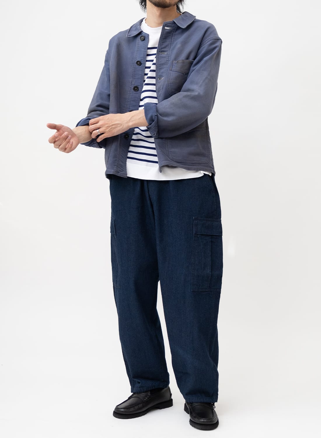 XXLサイズ！Porter Classic カシミアカーディガンコート