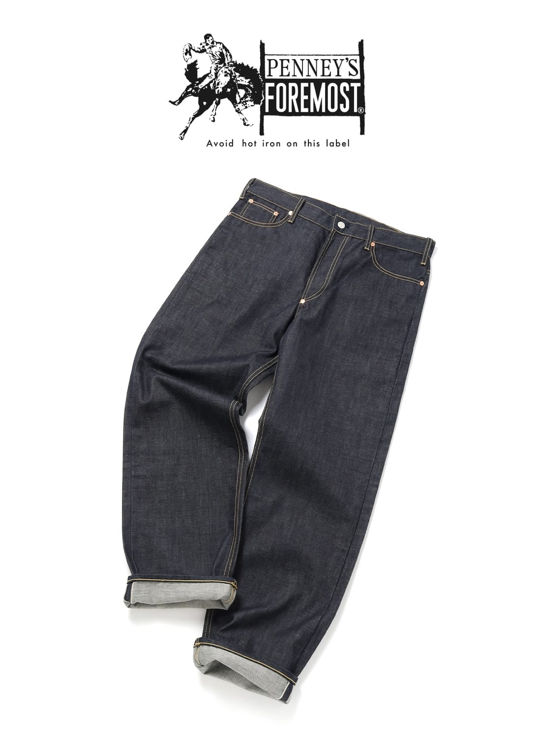 PENNEY'S FOREMOST（ぺニーズ フォアモスト）back strap 5pocket jeans