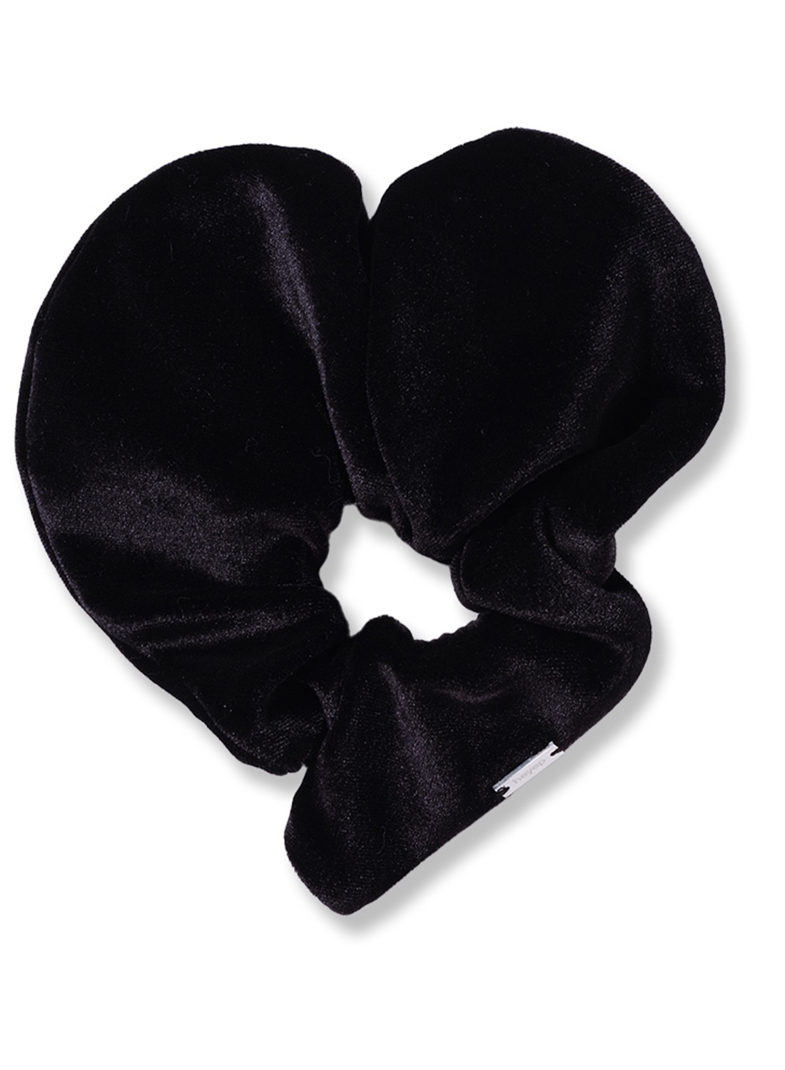 VELOUR HEART SCRUNCHIE-MEDIUM|ベロアハートシュシュミディアムベロア