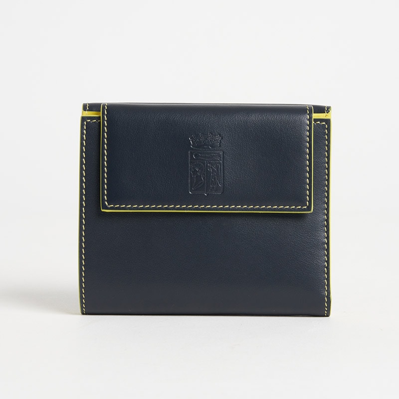 Blason Small Wallet ブラゾン 2つ折り財布（フラップ付）スムース 