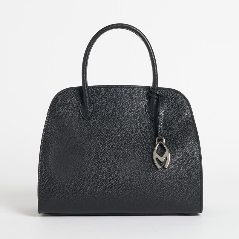 M Sac a main/Mサックアマン カーフ BLACK