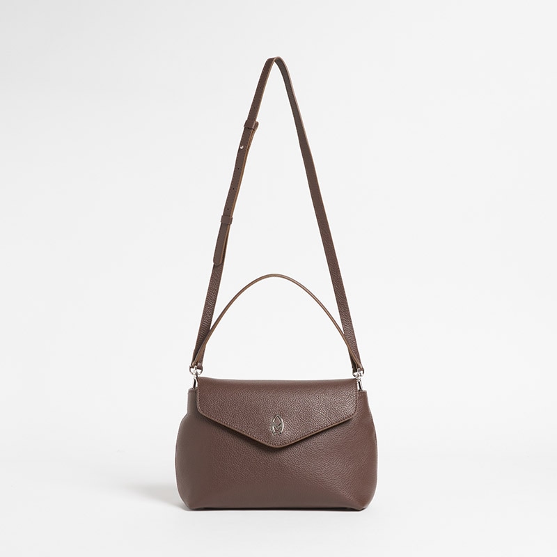 M Flap Bag/Mフラップバッグ カーフ BROWN