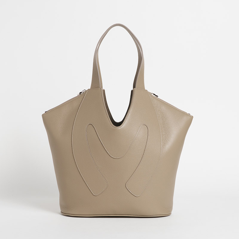 M Cavas Tote/Mカバトート カーフ TAUPE