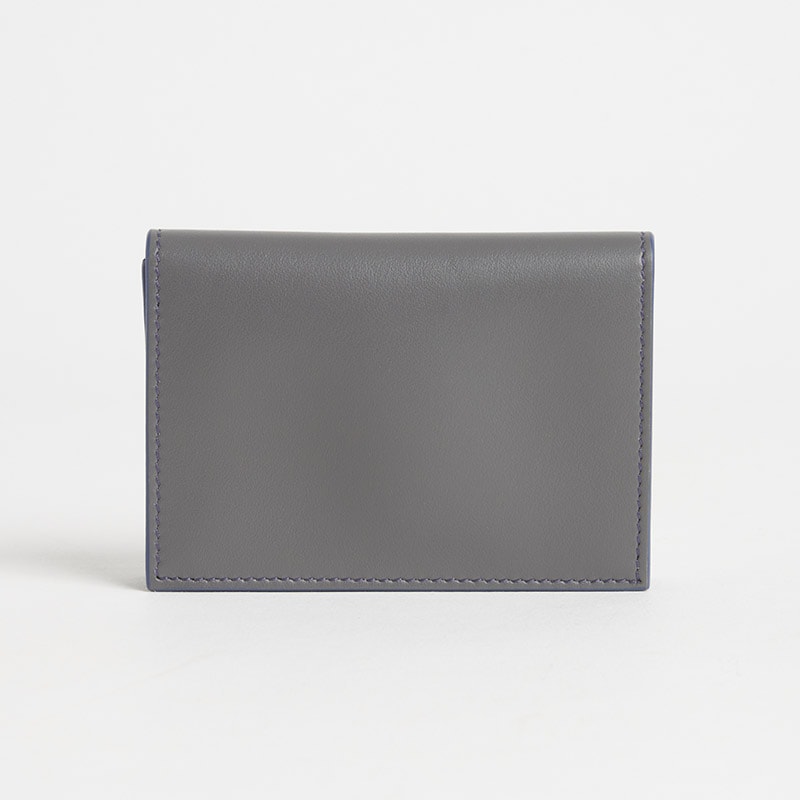 Blason Business Card Holder ブラゾン 名刺入れス ムースカーフ グリ