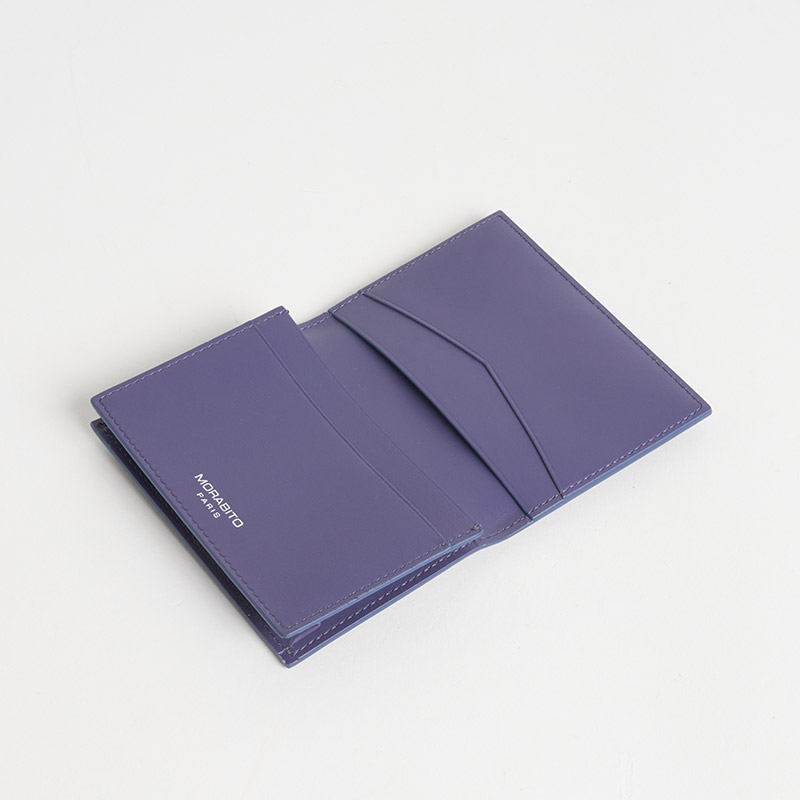 Blason Business Card Holder ブラゾン 名刺入れス ムースカーフ グリ