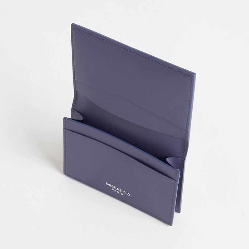 Blason Business Card Holder ブラゾン 名刺入れス ムースカーフ グリ