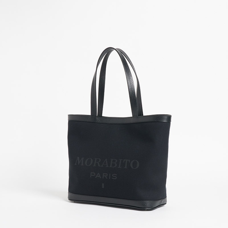 Canvas Tote キャンバストートS キャンバス×カーフ ブラック