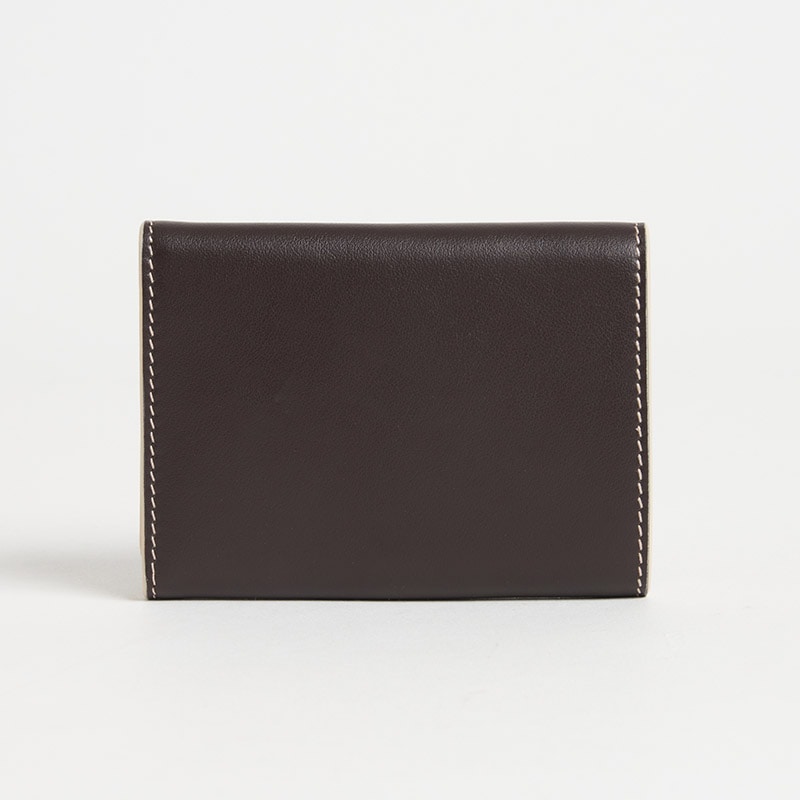 Blason Mini Wallet ブラゾン 3つ折りミニ財布 スムースカーフ グロン