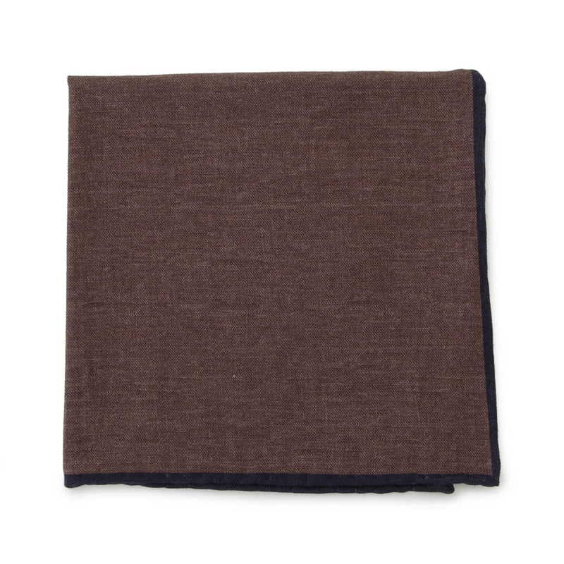 ポケットスクエア ウール×コットン 11