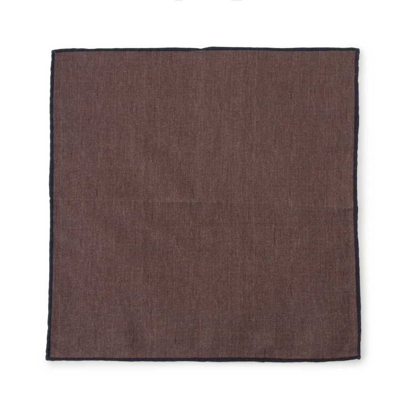 ポケットスクエア ウール×コットン 11