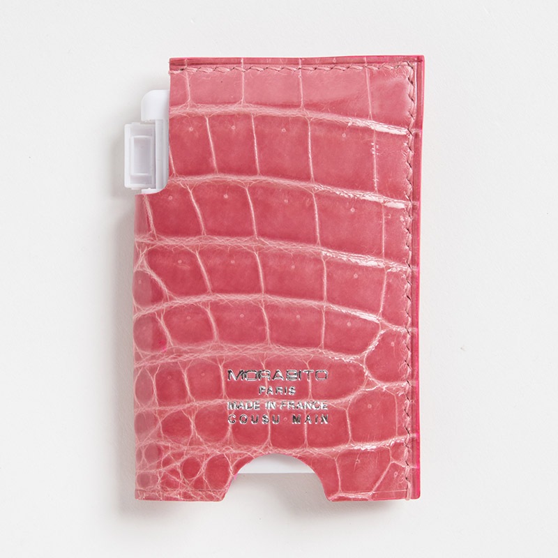 クロコダイル ミンティアケース クロコダイル ROSE