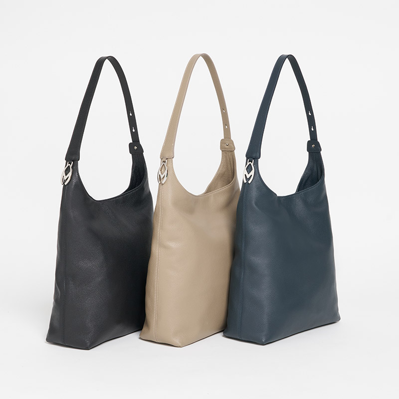 M Hobo/Mホーボー カーフ NAVY