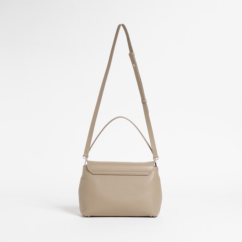 M Flap Bag/Mフラップバッグ カーフ TAUPE