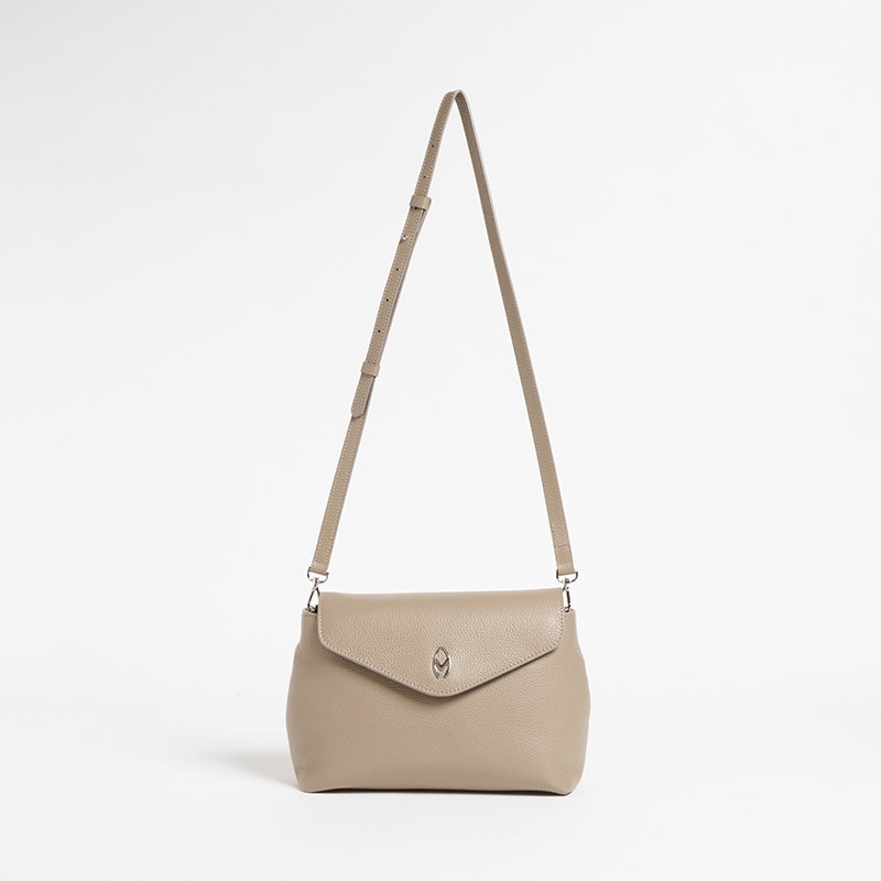 M Flap Bag/Mフラップバッグ カーフ TAUPE