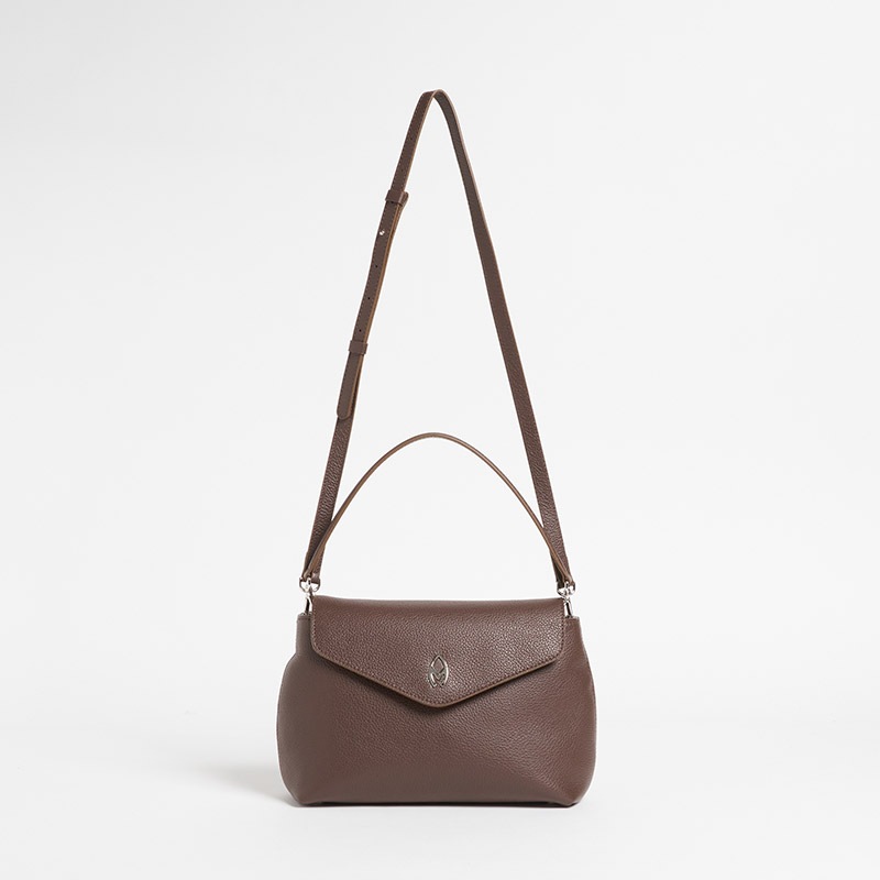 M Flap Bag/Mフラップバッグ カーフ BROWN