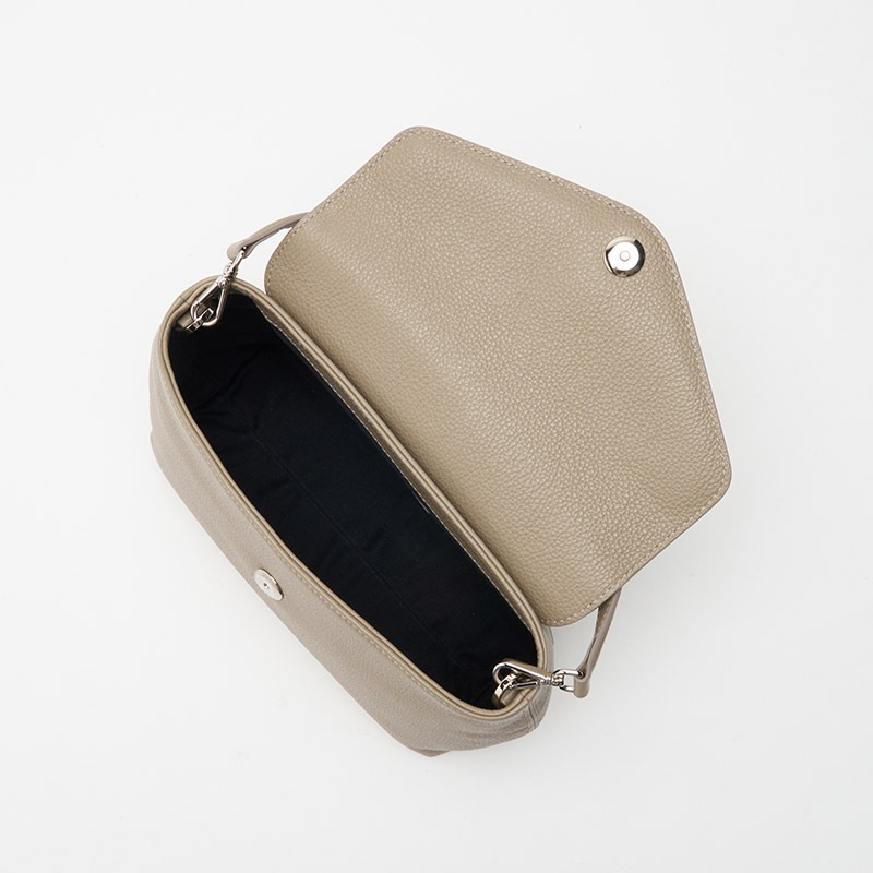 M Flap Bag/Mフラップバッグ カーフ BROWN