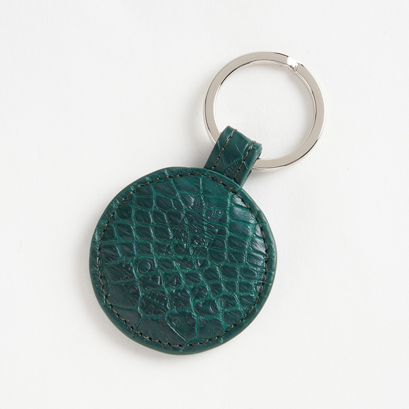 Blason Key Ring キーリング クロコダイル ヴェール