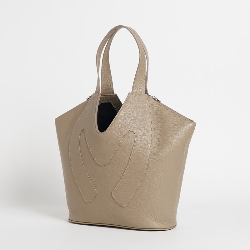 M Cavas Tote/Mカバトート カーフ TAUPE