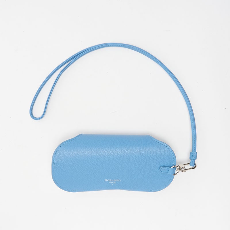 アイウェアケース カーフ LIGHT BLUE