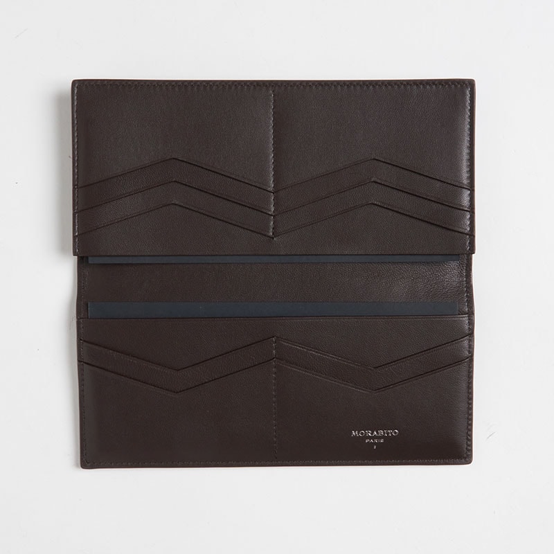 長財布(マチつき) アリゲーター BROWN