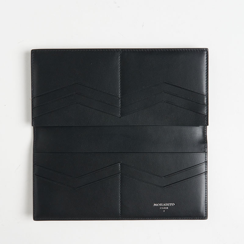 長財布(マチつき) アリゲーター BLACK