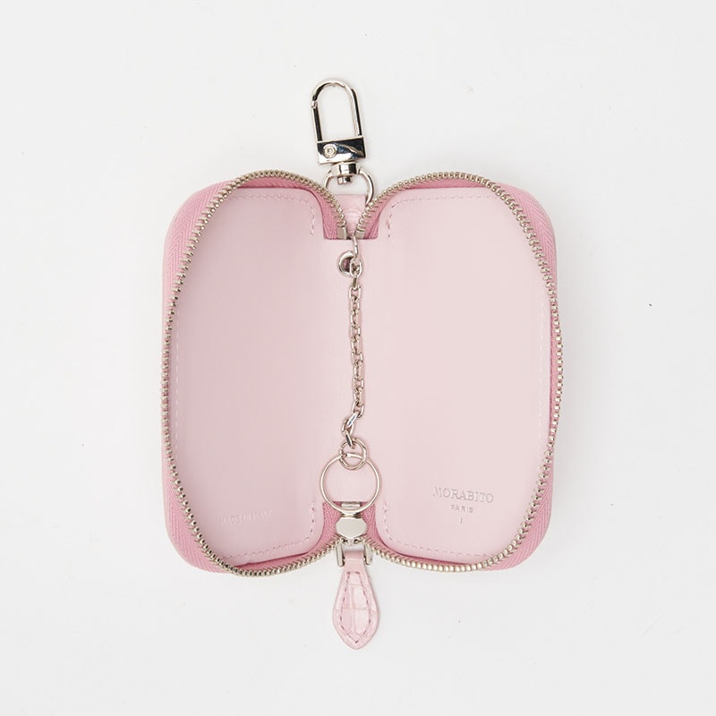 スマートキーケース アリゲーター LIGHT PINK