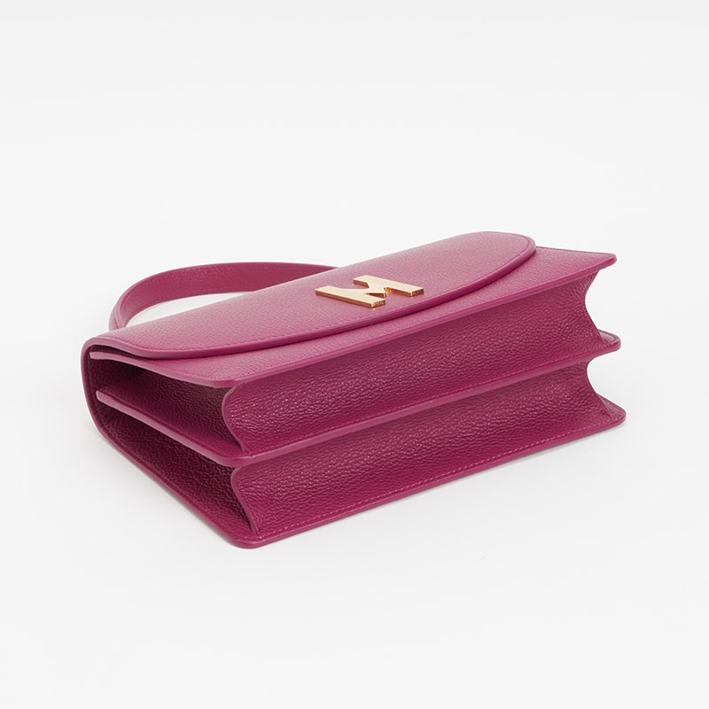 MUSE ミューズ ワンハンドルバッグ カーフ ダリア