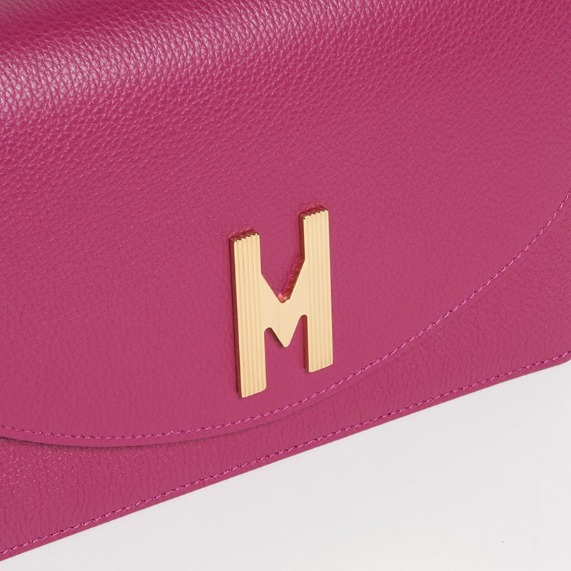 MUSE ミューズ ワンハンドルバッグ カーフ ダリア