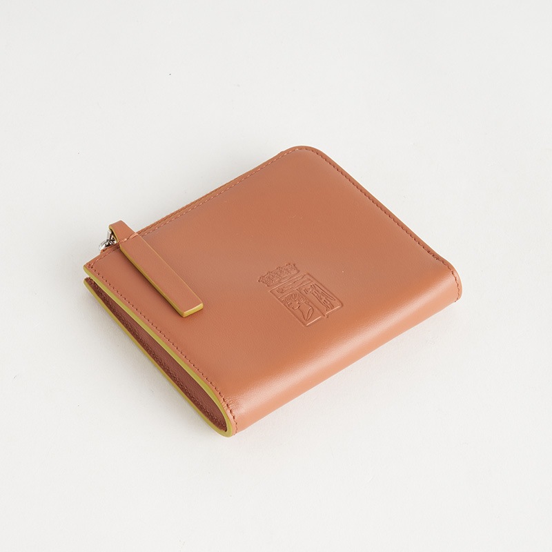 Blason Coin Card Case ブラゾン コインカードケース スムースカーフ ノワゼット