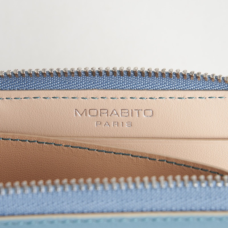 Blason Coin Card Case ブラゾン コインカードケース スムースカーフ ターコイズ