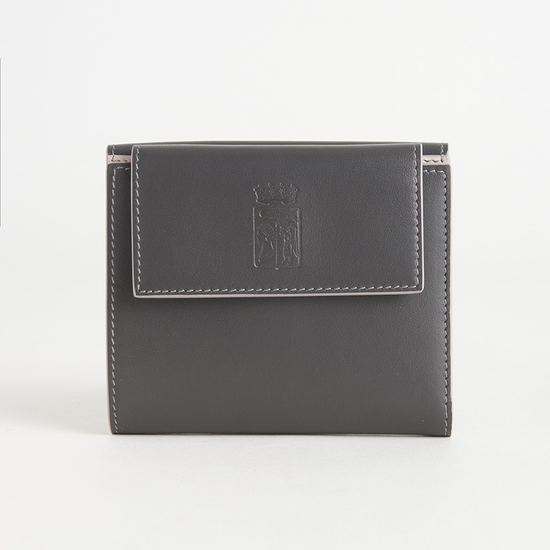 Blason Small Wallet ブラゾン ２つ折り財布（フラップ付） スムースカーフ アルドワーズ