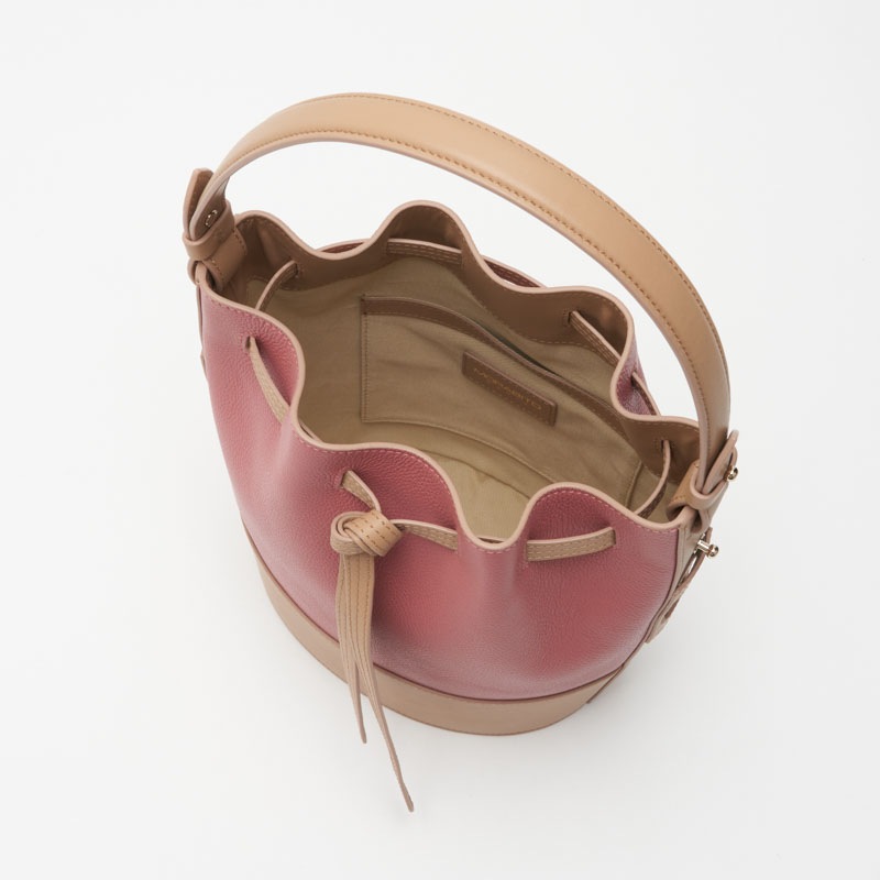 【NEW】Tertre Sac Seau テルトル サックソー カーフ×スムースカーフ アンティークローズ