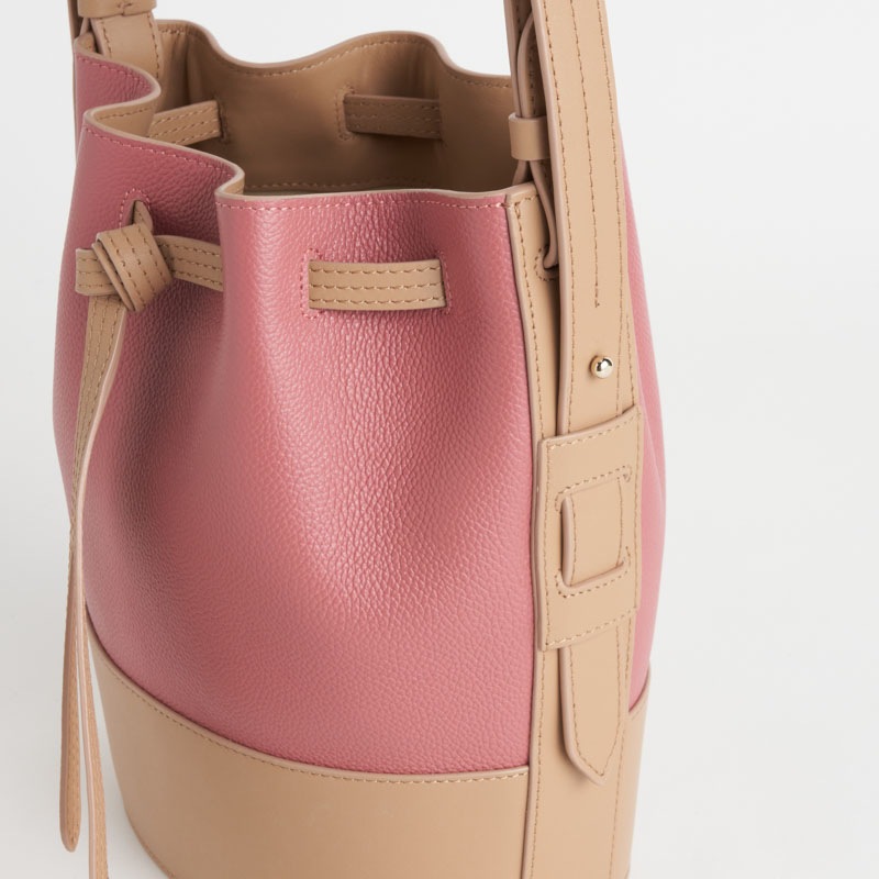 【NEW】Tertre Sac Seau テルトル サックソー カーフ×スムースカーフ アンティークローズ