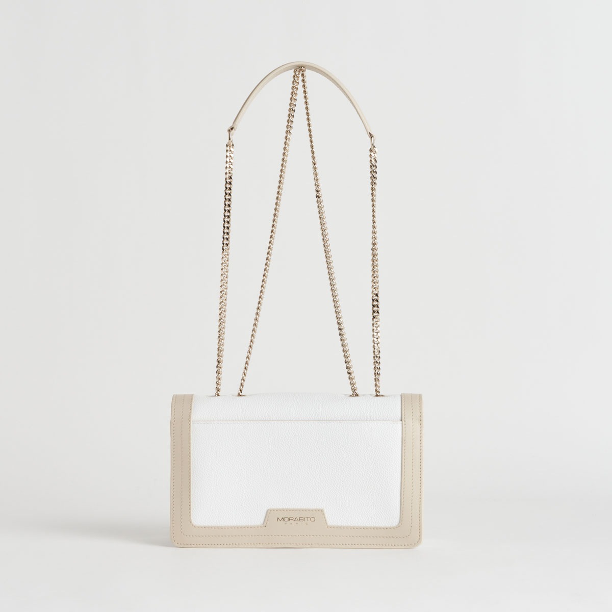 【NEW】Tertre Sac Chain テルトル サックシェーン カーフ×スムースカーフ ホワイトマグノリア