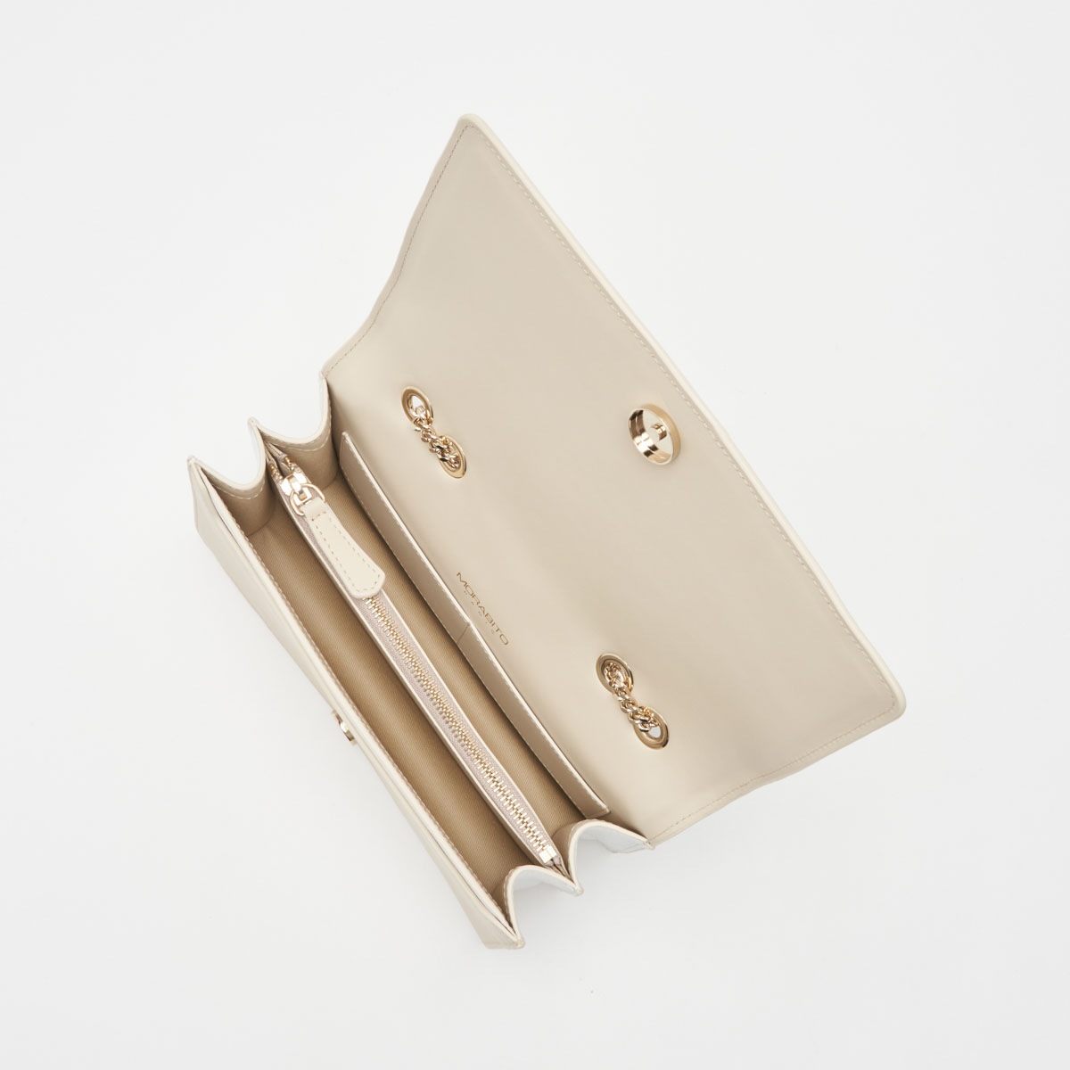 【NEW】Tertre Sac Chain テルトル サックシェーン カーフ×スムースカーフ ホワイトマグノリア