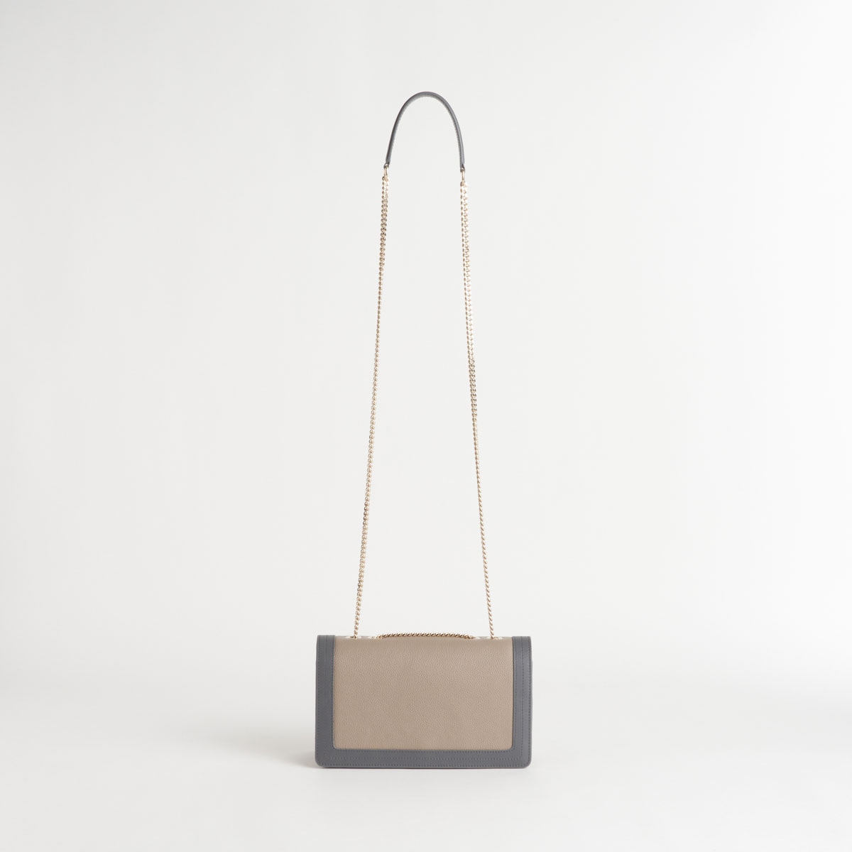 【NEW】Tertre Sac Chain テルトル サックシェーン カーフ×スムースカーフ グレージュ